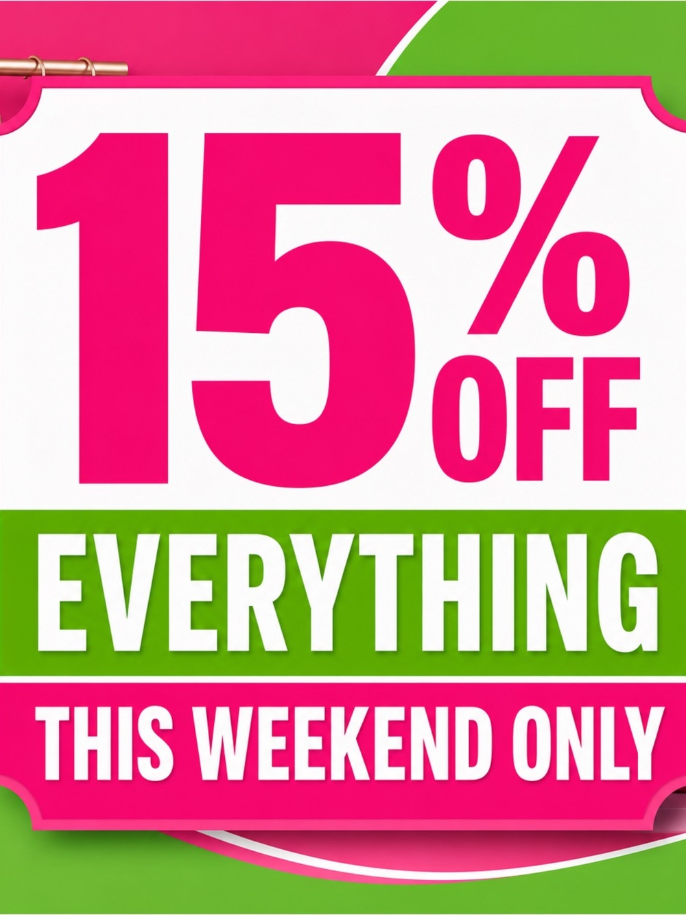 Sale on my whole closet!
